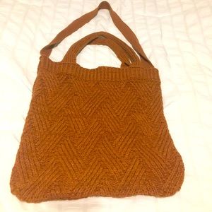 Orange purse or handbag